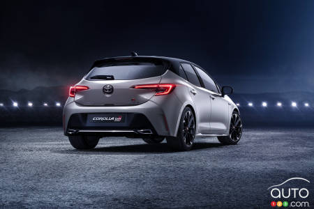 Toyota GR Corolla, rear